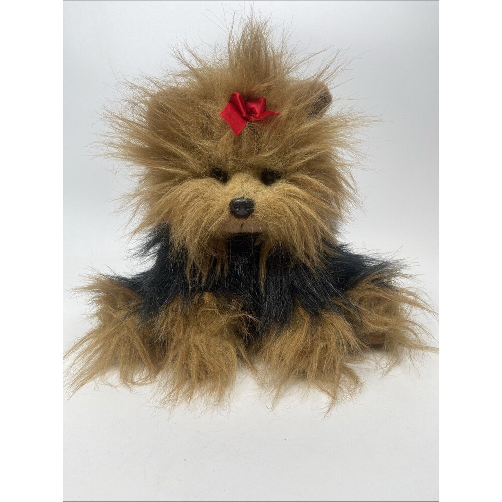Vintage 1997 Ty Classics Yappy Yorkshire Terrier Dog Stuffed Plush Toy Floppy